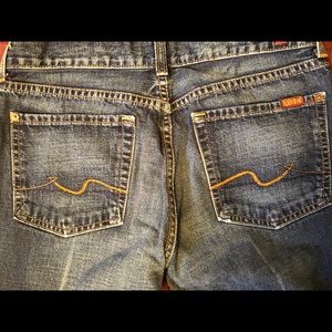 7 For All Mankind BOOTCUT U075019U-G Size 28